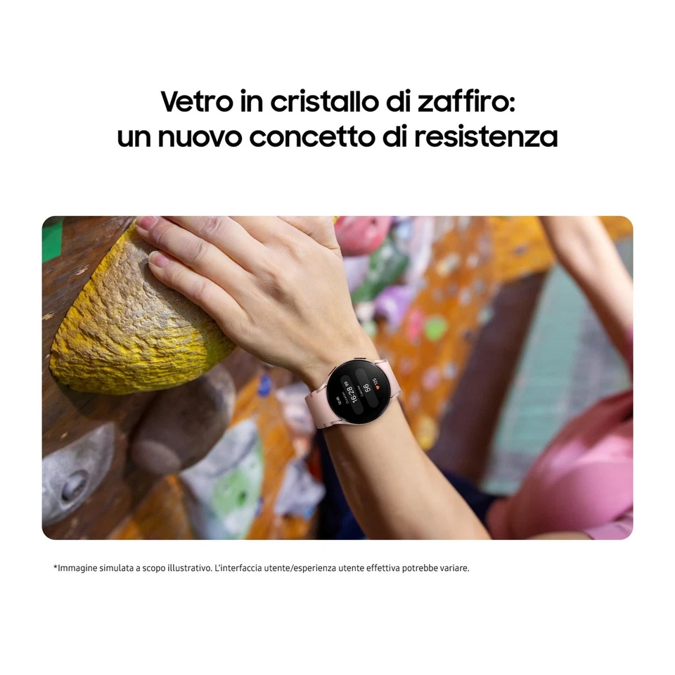 Samsung Galaxy Watch FE 40mm Smartwatch Analisi del Sonno Ghiera Touch Alluminio - Immagine 3 di 4