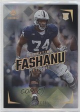 2024 Panini Luminance Rookies Black 22/75 Olumuyiwa Fashanu #114 0rd2