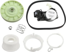W10913953 Washer Shift Actuator 49Tyz-E120A1 with Washer Pulley Clutch Kit and D