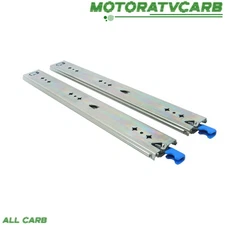 ALL-CARB 1Pair Drawer Slides 18 Inch 250 lb Load Capacity Side Mount Extension
