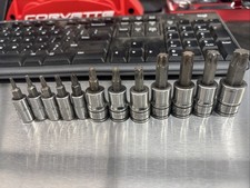 Snap On Torx Set T8-t55 Pre Owned Good Condition Free Shipping Snap On Torx Set T8-t55 Pre Owned Good Condition Free Shipping