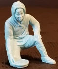 Marx Alaska Explorer Figure, Prospector Guy panning for gold