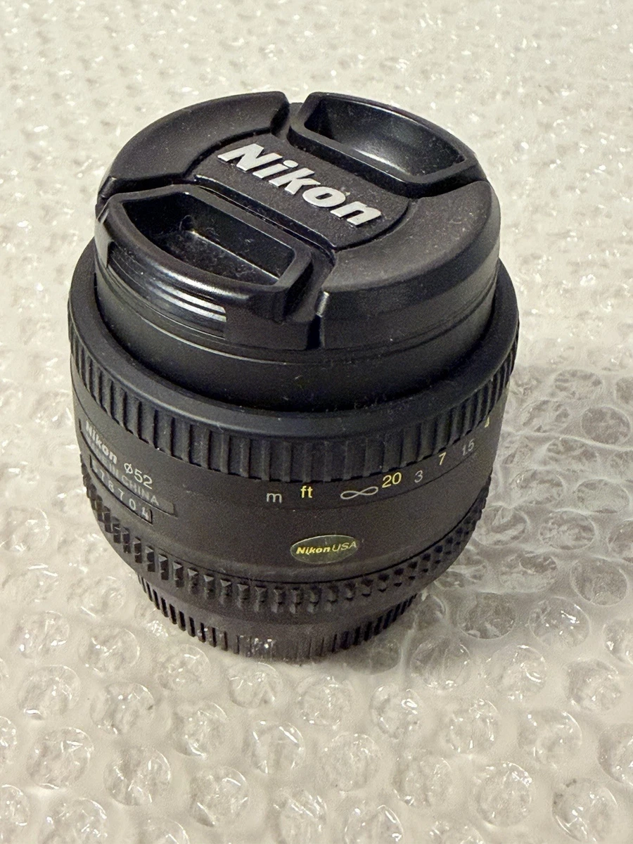 Nikon NIKKOR f/1.8 Camera Lenses 50mm Focal for sale | eBay