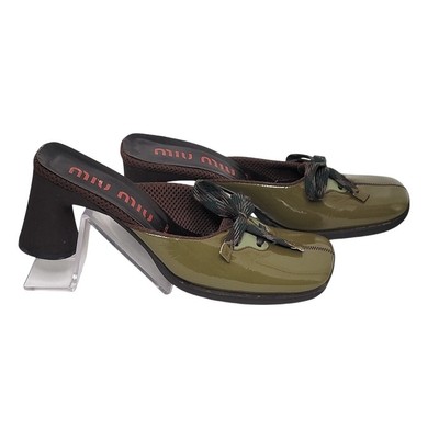 Miu Miu Fall 1999 Butterfly Mules Size EU 39/ 8 US | eBay