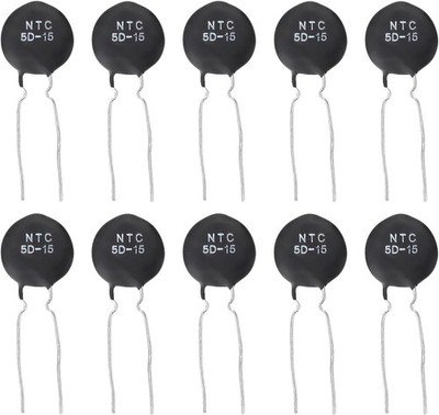 10 Pcs NTC 5D-15 5 Ohm MF72 Power Direct Heat Type Negative Temperature