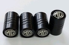 Set Of 4 New Tyre Valve Caps To Suit MG Cars - Free UK Postage