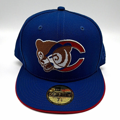 New Era Chicago Cubs MLB Baseball Blue/Red 59FIFTY Fitted Cap 7 3/8