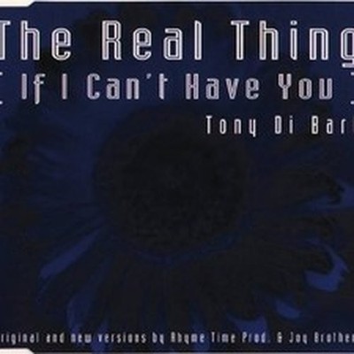 TONY DI BART REAL THING (ORIG. & NEW VERSIONS BY RHYME TIME PROD. & JOY BRO (CD)