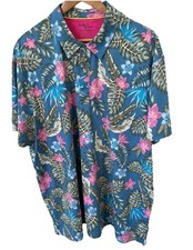 BirdieBound Floral Golf Polo Shirt Men s 3XL Performance Birdie