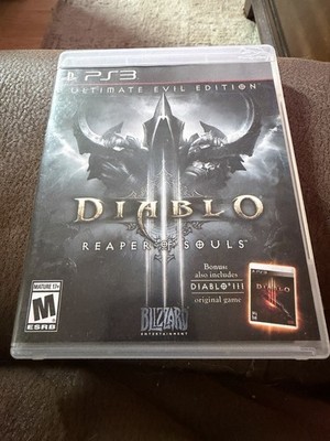 Diablo Reaper of Souls Ultimate Evil Edition Playstation 3 PS3 CIB Disc Alm Mint