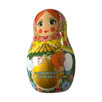 Нави Matryoshka Doll Shape Aluminum Two-Piece Cake Pan Set Russian Folk Art