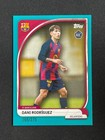 Dani Rodriguez 2025 Topps Team Set Barcelona RC Aqua /275 #14