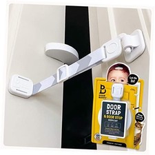 Child Proof Door Lock  Cat Door Stopper. Adjustable Door Strap Latch to Baby