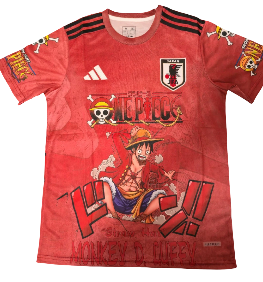 Japan Soccer Jersey Red Anime Concept Edition S,M,L,XL,XXL | eBay