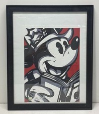 Disney Art Print Mickey Mouse Pop Art Signed Framed Limited Edition
