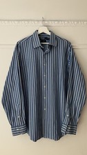 Vtg Polo Ralph Lauren Curham Striped Shirt Size 16.5/L Made in Indonesia
