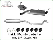 Pot d'échappement Opel SIGNUM