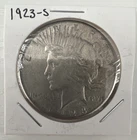 1923-S Peace Silver Dollar $1 90% Silver San Francisco Business Strike