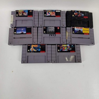 Lot of Super Nintendo SNES Games