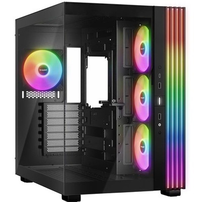be quiet! Light Base 600 LX Black PC-Gehäuse atemberaubender Panorama-Blick