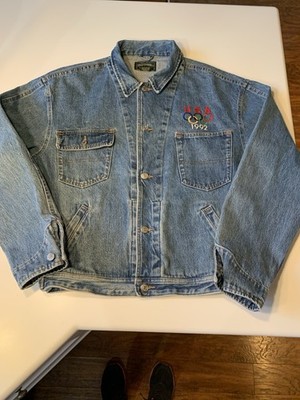 RARE vintage Polo Ralph Lauren Team USA denim jacket 1992