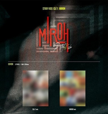 Stray Kids - Cle 1 - Miroh (Random Cover) (incl. photobook + 3 QR Cards) [New CD