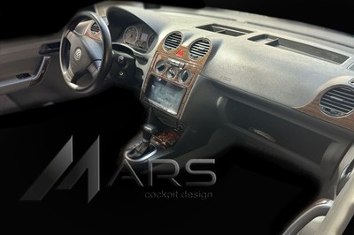 Wood Look Dash Trim Kit for Volkswagen Caddy 2003-2009 Auto Interior Panel Kit