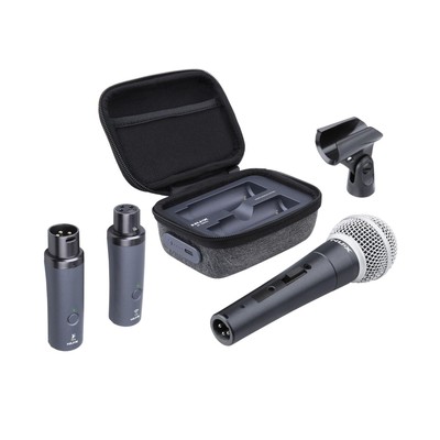 NUX B-3RC Microphone Wireless System with Charging Case, Microphone Bundle, 2...