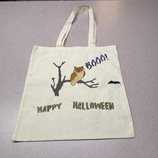 Handmade Halloween Reusable Trick or Treat Tote Bag