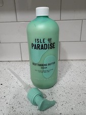 Isle Of Paradise Self Tanning Butter Hello Golden Glow 16.9 Fl Oz New  Pump