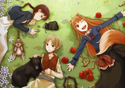 Anime spice and wolf holo apples girls anime boys Playmat Gaming Mat Desk Game