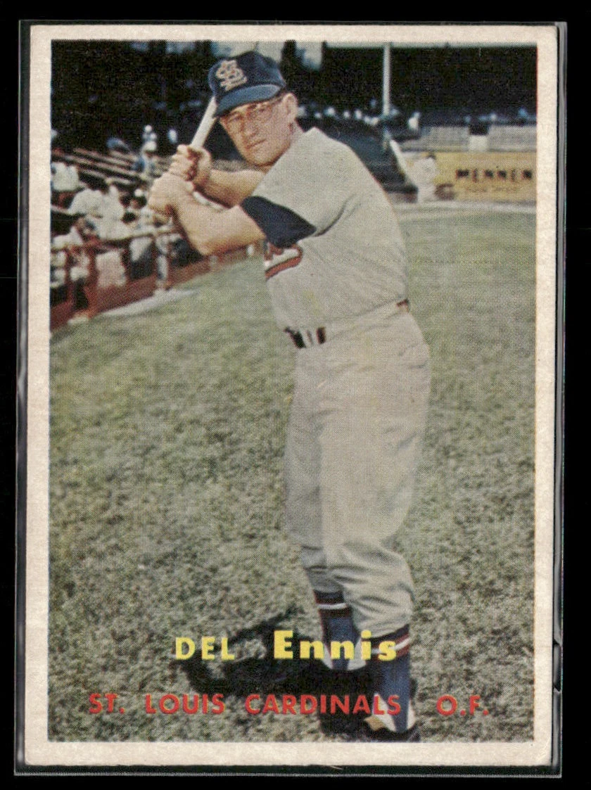 Del Ennis trading card