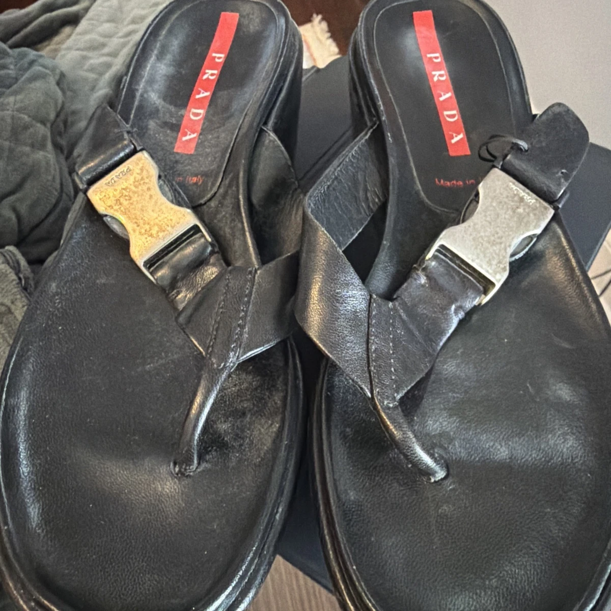 PRADA Thong Sandals for Women for sale - eBay