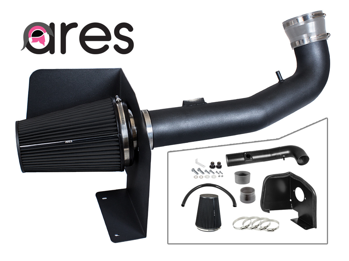 Ares GK For 2009-2014 Suburban Tahoe V8 Heat Shield Air Intake Kit +Filter