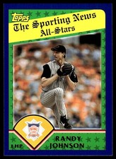 Randy Johnson 2003 Topps #718 Arizona Diamondbacks FREE SHIPPING AutographDen