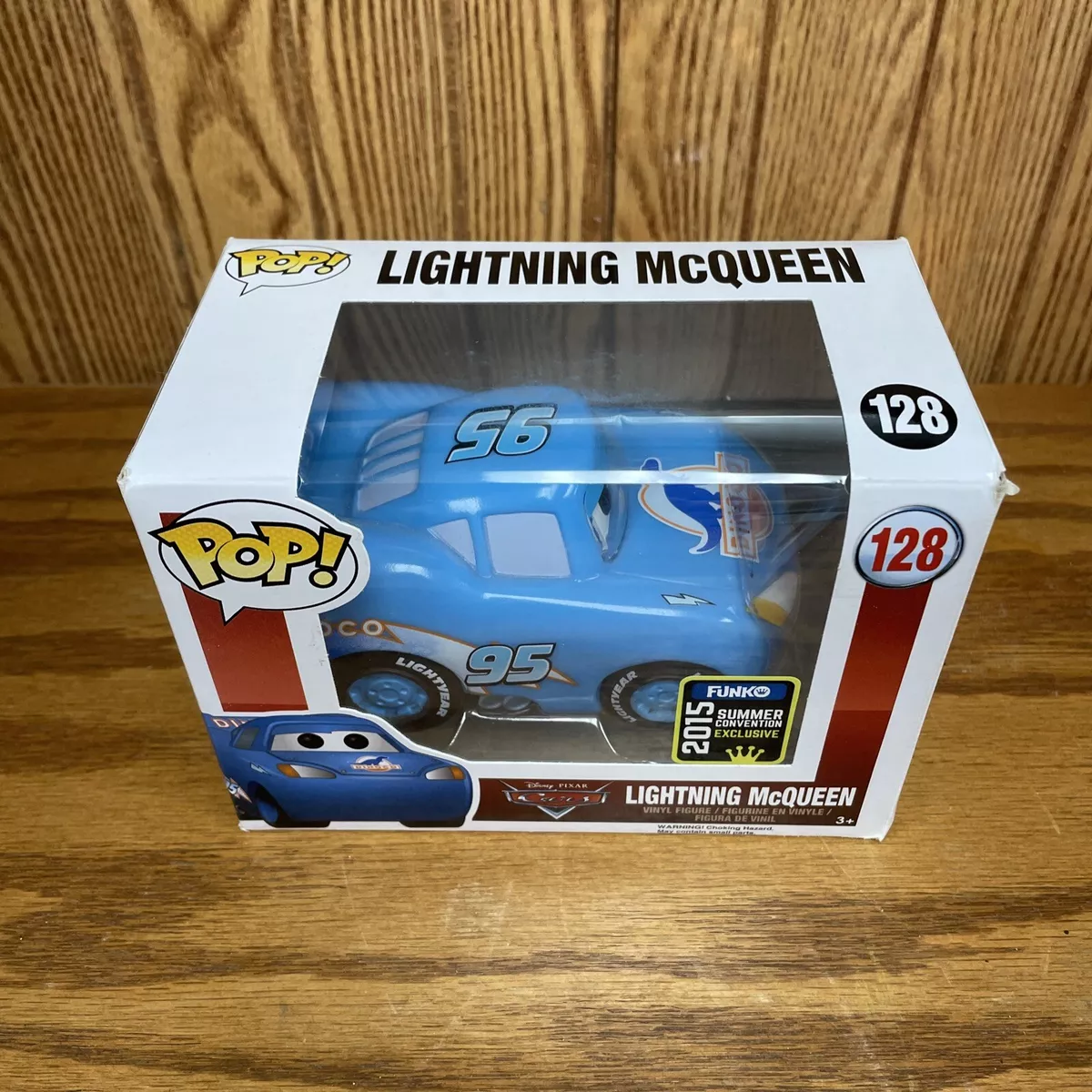 Funko Mania Funko Lightning McQueen Dinoco, SDCC Exclusive, Cars, Carros,  Disney, Relâmpago McQueen Funko Mania