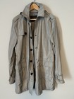<!--F#f_0-->Ben Sherman Trench coat Style Jacket-herringbone Pattern<!--F/-->