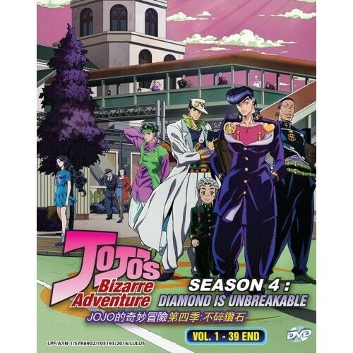 Anime DVD JoJo's Bizarre Adventure Season 1-5 Vol.1-154 End +