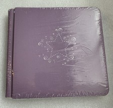 Creative Memories 7x7 Lavender Lilac Purple Star Scrapbook Album with Pages NEW