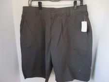 COLUMBIA Charcoal Gray ATHLETIC CASUAL SHORTS Men's 34 10" Inseam NWT