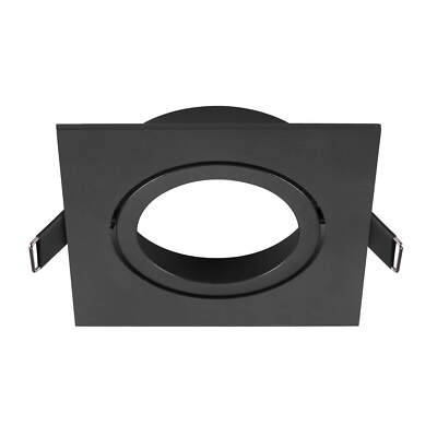 SLV 1007446 NEW TRIA 95, Deckeneinbauring, L: 11 B: 11 H: 2.6 cm, schwarz