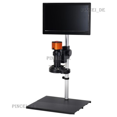 HAYEAR 11.6'' LCD 24MP 2K HDMI USB Microscope Camera 150X Lens for Phone PCB