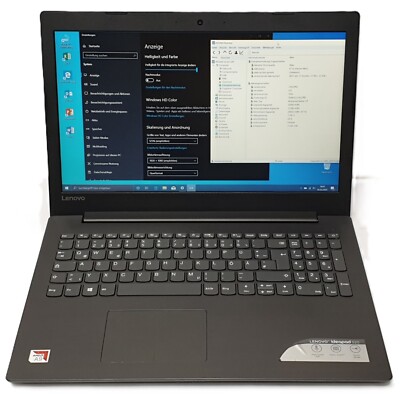 Lenovo Ideapad 256GB SSD 8GB AMD A9 x2 Notebook Laptop Windows 10 15,6'' Büro