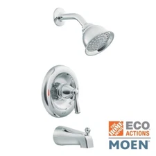 MOEN Banbury Single-Handle 1-Spray 1.75 GPM Tub and Shower Faucet,Valve included