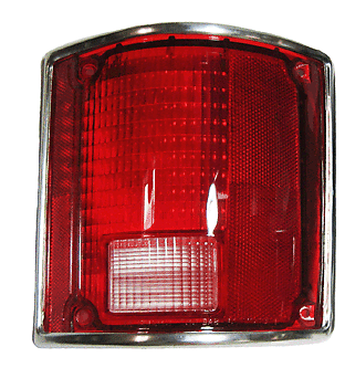 Tail Lights For Chevy GMC Truck R/V Series 1987-1991 Lens Housing Chrome Pair - Picture 7 of 11