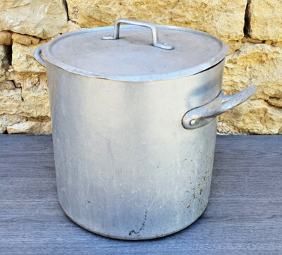 Marmite Vintage TOURNUS – Gamelle En Aluminium – Diamètre 28,5 Cm – Neuf