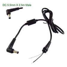 5.5mm x 2.5mm DC Tip Plug Connector Cord Cable For Toshiba Asus Laptop Adapter