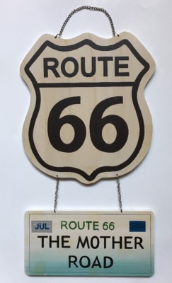 Route 66 The Mother Road Wall Sign Bar Pub Man Cave Bedroom Decor | eBay