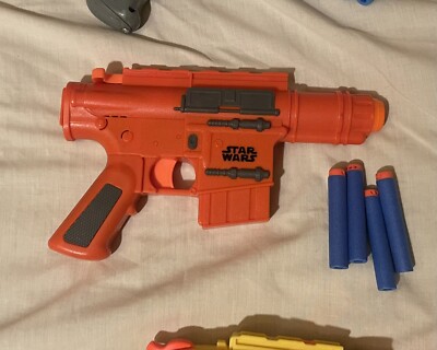 Star Wars Nerf Glow Strike Rogue One Captain Cassian Andor Blaster Gun ...