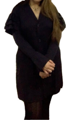 BNWT, Off Shoulder Wrap Skirt Midi Dress, Black, Size 16, Boohoo